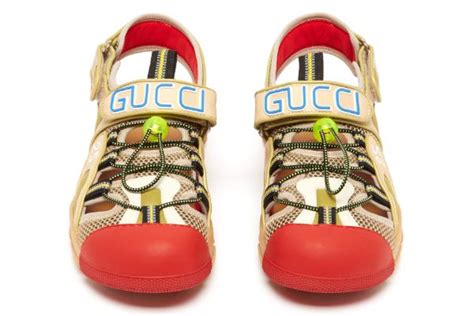 gucci sandals white|gucci closed toe sandals.